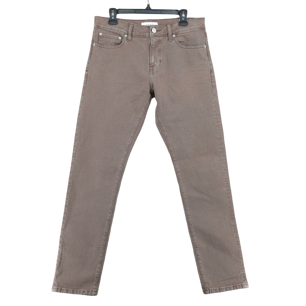 PacSun Jeans Size 31x32 Slim Straight Mid Rise Brown Denim